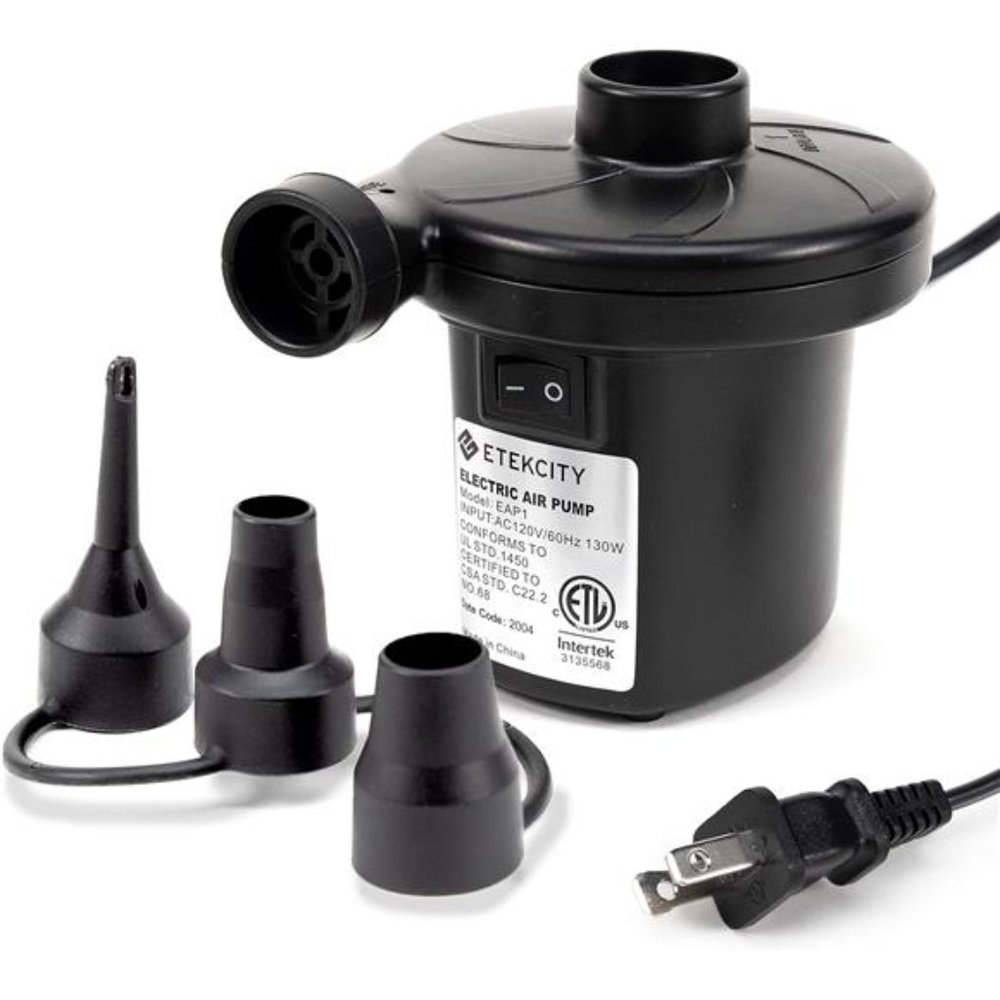 Electric Air Pump Air Mattress Portable Pump for Inflatables Couch